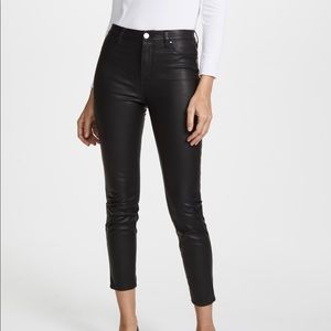 Blank Denim Vegan Leather Skinny Pant